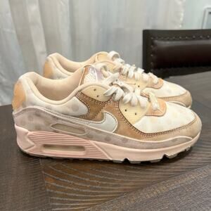 Nike Air Max 90 Shimmer Polka Dot Sand shoes men 6